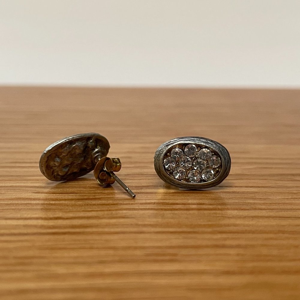 Anthropologie Crystal Stud Earrings - Picture 5 of 6